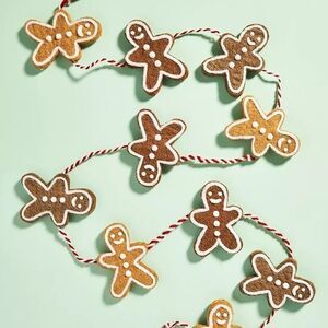 ANTHROPOLOGIE Gingerbread Garland 
